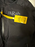 Rab秋冬男800篷Batura高山羽絨服鵝絨運動(dòng)防風(fēng)抗撕耐磨450g  QDB-43 黑色(New) M 曬單實(shí)拍圖