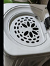 志高（CHIGO）脫水機甩干機小型迷你家用甩干桶出租房宿舍大容量單杠脫水桶烘干一體 8.6KG 力薦【不銹鋼桶加厚款】 曬單實拍圖