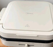 美的（Midea）電餅鐺家用下盤(pán)可拆洗大火力三明治早餐機煎烤鍋 方形雙面加熱加深大尺寸升級蒸汽烙餅烤肉鍋28J51 曬單實(shí)拍圖