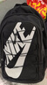 耐克（NIKE）男女雙肩包背包 大容量旅行包電腦書(shū)包休閑包DV1296-010 黑白 曬單實(shí)拍圖