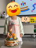 巴拉巴拉童裝女童漢服國(guó)風(fēng)連衣裙春秋寶寶襦裙演出服兒童裙子 綠紅色00346 110 曬單實(shí)拍圖