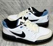 耐克男子輕便平底運動(dòng)鞋冬季低幫復古板鞋NIKE FULL FORCE HJ7262 100愛(ài)琴海風(fēng)暴藍/橡皮中褐/帆白 42 曬單實(shí)拍圖