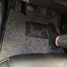 自裁剪汽車絲圈腳墊新款通用易清洗單個主副駕駛單片地毯式防水 【黑灰色主+副駕駛】自裁剪絲圈 曬單實拍圖