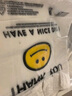 登比塑料袋加厚背心袋大號笑臉超市購物食品袋方便打包袋40*60cm100只 曬單實拍圖
