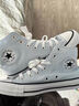 匡威（Converse）官方 All Star春夏男女高幫休閑板鞋A10535C A10535C 44.5 曬單實(shí)拍圖