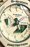 卡西歐（CASIO）手表女G-SHOCK 時尚雙顯運動電子日韓表送女友七夕GMA-S2100GA-7 曬單實拍圖