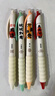 得力（deli）未來(lái)可期按動(dòng)中性筆 0.5mmST筆頭速干學(xué)生刷題筆學(xué)生中性筆備考筆 黑色4支/盒SA255 曬單實(shí)拍圖