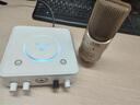 艾肯白色U Solo外置聲卡電腦手機通用主播直播錄音K歌麥克風(fēng)話(huà)筒聲卡設備套裝 U Solo+得勝K200 曬單實(shí)拍圖