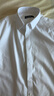 利郎免燙襯衫男長(cháng)袖秋季2025新品棉混紡男士襯衫商務(wù)男士正裝襯衣 白（24QZC2051Y） 40 曬單實(shí)拍圖