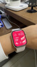 Apple/蘋(píng)果 Watch Series 10 智能手表GPS款42毫米玫瑰金色鋁金屬表殼淡桃粉色運動(dòng)型表帶M/L MX1V3CH/B 曬單實(shí)拍圖