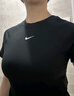 耐克（NIKE）Pro Dri-FIT 女子速干緊身短袖訓(xùn)練上衣 FV7843-010 S 曬單實拍圖