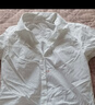 伊頓紀德校服 學(xué)院童裝女童短袖襯衫兒童蝴蝶結白色襯衣09C226 白色09C226 165cm 曬單實(shí)拍圖