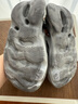 阿迪達(dá)斯yeezyfoam水泥灰椰子夏季清涼運(yùn)動洞洞鞋IE4931UK740.5 曬單實(shí)拍圖