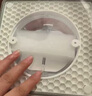 潛水艇（Submarine）衛生間止逆閥浴霸排氣扇通用配件換氣扇排風(fēng)管止回閥單向閥防味器 透明款衛生間閥丨75-140孔通用 曬單實(shí)拍圖