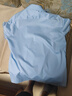 海瀾之家（HLA）短袖襯衫男25春夏輕商務(wù)衫及系列大碼正裝襯衣男 淺藍22 HNCBW2J010A 43 180/104A 推薦173~184斤 曬單實(shí)拍圖