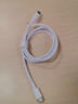 綠勝雙頭type-c數據線(xiàn)100W/60W快充PD雙口ctoc充電線(xiàn)適用華為蘋(píng)果手機ipad平板車(chē)載家用兩頭筆記本電腦 1米【雙頭Type-c】 PD-100W快充線(xiàn)加粗 曬單實(shí)拍圖