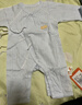 貝瑞加（Babyprints）嬰兒連體衣2件裝純棉寶寶衣服新生兒柔軟內衣透氣爬服薄款 藍59 曬單實(shí)拍圖