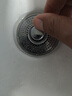 潛水艇（Submarine）面盆防臭下水器 彈跳芯銅材質(zhì)洗手盆漏水塞過濾網(wǎng)下水道防臭塞 面盆防臭彈跳芯【帶濾網(wǎng)】京 曬單實拍圖