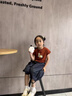 迪士尼寶寶女小童夏季短袖套裝2025新款女寶寶洋氣時(shí)髦夏裝小女孩韓范兩件套 純棉上衣 單上衣(沒(méi)有包包) 110 建議100-110cm2-3歲 建議身 曬單實(shí)拍圖