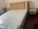 顧家家居（KUKA）現代皮床雙人床8055奶杏色+M0081+7820G-B*2 1.8米    曬單實(shí)拍圖
