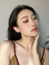 Jay紅色耳釘高級感耳環(huán)女耳飾耳夾無(wú)耳洞教師節禮物老師 瑪瑙耳釘（帶證書(shū)） 曬單實(shí)拍圖
