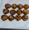 展藝12連黃油年糕模具不粘加厚家用瑪?shù)铝盏案怙灨赡：姹嚎颈P(pán)烤箱 曬單實(shí)拍圖
