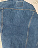 Levi's李維斯情侶同款美式經(jīng)典復(fù)古休閑時(shí)尚潮牌修身牛仔夾克外套 中藍(lán)色 L 曬單實(shí)拍圖