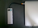 倍思拓展塢Type-C擴(kuò)展塢HUB分線集線轉(zhuǎn)換器4K60Hz投屏通用雷電4蘋果華為筆記本電腦PD100W快充雙讀卡 曬單實(shí)拍圖