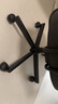 宜家（IKEA）ALEFJALL阿勒夫耶工作椅帶靠背轉椅家用休閑椅 灰色/黑色 曬單實(shí)拍圖