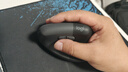 羅技（Logitech）Lift人體工學(xué)鼠標 垂直鼠標 小手鼠標 無(wú)線(xiàn)藍牙鼠標 3臺設備秒切換 帶Logi Bolt接收器 黑色 曬單實(shí)拍圖