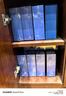 晨光（M&G）文具A4/75mm藍(lán)色粘扣檔案盒 辦公文件盒 經(jīng)濟(jì)款財(cái)務(wù)憑證收納盒 10個(gè)裝ADM929AB 曬單實(shí)拍圖