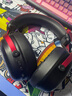 iKF V11 Pro7.1四模無線游戲耳機(jī)頭戴式7.1環(huán)繞音效藍(lán)牙有線電競專用三角洲FPS無畏契約辨位 黑紅色 曬單實(shí)拍圖