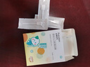 全棉時(shí)代嬰兒口水巾兒童水洗紗布小毛巾洗臉禮盒4條裝 粉藍(lán)黃綠25×25cm 曬單實(shí)拍圖