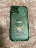 奶小鴨 適用蘋(píng)果11手機殼 iphone11保護套鏡頭全包硅膠防摔超薄創(chuàng  )意卡通簡(jiǎn)約網(wǎng)紅軟殼男女款 蒼嶺綠 曬單實(shí)拍圖