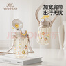 英氏（YEEHOO）兒童水杯PPSU吸管杯幼兒園1歲+背帶水杯大容量夏天牛奶杯500ml 曬單實(shí)拍圖