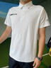 DESCENTE迪桑特TRAINING系列綜訓訓練運動(dòng)男士短袖POLO衫秋季新品 WT-白色 XL (180/100A) 曬單實(shí)拍圖