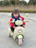 哈嘍貝比兒童電動(dòng)摩托車(chē)兒童摩托車(chē)3-6歲兒童電動(dòng)車(chē)玩具車(chē)可坐人兒童車(chē) 高配復古綠|6V7電瓶+雙驅 曬單實(shí)拍圖