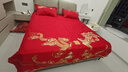 蠶花娘娘婚慶四件套全棉100支結(jié)婚新婚房床上用品嫁妝禮物琴瑟和鳴200*230 曬單實拍圖