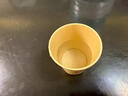 印話(huà)紙杯一次性高端加厚防燙大號環(huán)保茶杯 本色竹纖維*200只（ 兩包）*245ML 加厚水杯*大號紙杯*防滲防漏 曬單實(shí)拍圖