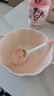 少女心草莓雙耳碗勺湯碗沙拉碗飯碗家用碗高顏值年輕人釉下彩餐具 雙耳碗隨機（1碗1勺） 曬單實(shí)拍圖