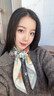 GIAVENTOLA真絲絲巾高檔桑蠶絲羊毛披肩圍巾禮盒裝送生日母親教師節(jié)禮物 游園會(huì) 曬單實(shí)拍圖
