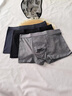 南極人內褲男純棉男士?jì)妊潯?0A抗菌】高端短褲頭寬松大碼男生平角內褲 曬單實(shí)拍圖
