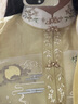 重回漢唐溶溶月豎領(lǐng)對襟襖馬面裙套裝原創(chuàng  )明制漢服女款秋冬款 淺黃色豎領(lǐng)對襟襖/預售 付款45天 M 曬單實(shí)拍圖