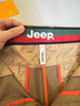 吉普（JEEP）正品高端純棉男士休閑褲春秋季款商務(wù)簡約百搭彈力寬松直筒長褲子 卡其色【官方正品】 32 推薦140-150斤 曬單實(shí)拍圖