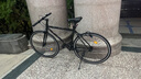 永久（FOREVER） 公路自行車(chē)入門(mén)變速車(chē)男女成人超輕超快700C青少年學(xué)生城市跑車(chē) 黑色 曬單實(shí)拍圖