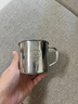 onlycook不銹鋼杯水杯子 寶寶杯牛奶杯早餐杯食品級316L 兒童幼兒園 小豬 曬單實(shí)拍圖