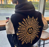 鹿同學(xué)光明之眼vibe刺繡美式棒球服網(wǎng)紅夾克男女同款情侶百搭高街外套潮 光明之眼棒球服 高版本 L 曬單實(shí)拍圖