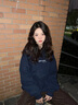 馨顏藏青色連帽衛衣女春秋季2025年新款薄外套秋冬季加絨加厚慵懶上衣 藏青色薄款  S 建議110斤內 曬單實(shí)拍圖