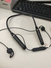 囿心新款藍牙耳機無(wú)線(xiàn)運動(dòng)型跑步外賣(mài)頸掛脖式半入耳式超長(cháng)待機續航 高雅黑（升級數顯+雙模式+半入耳式） 曬單實(shí)拍圖