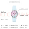 斯沃琪（Swatch）瑞士手表 無盡天藍(lán) 開學(xué)禮物雙日歷男女學(xué)生時尚石英腕表 GE713 曬單實拍圖